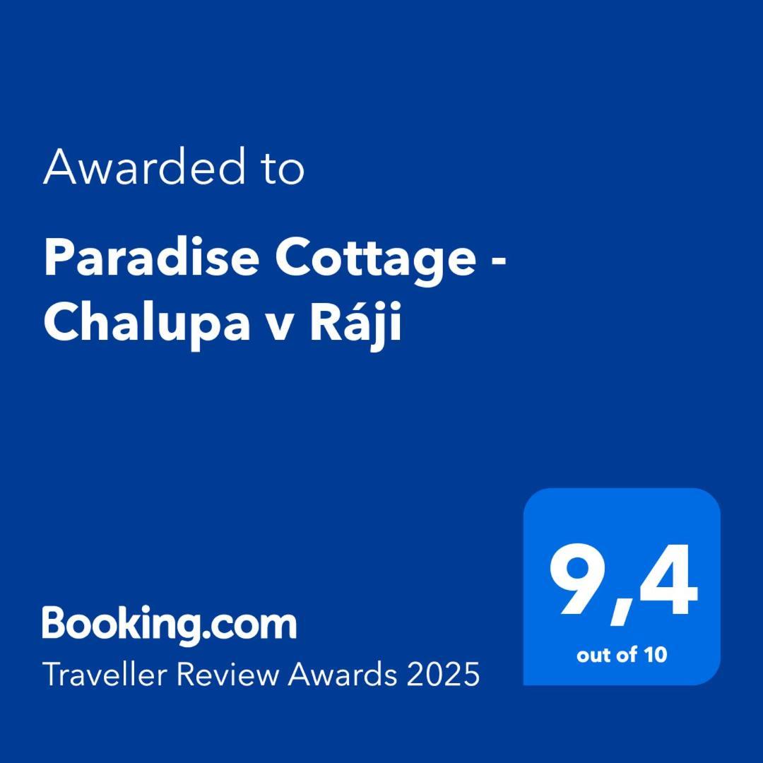 Paradise Cottage - Chalupa V Raji Ctverin 외부 사진